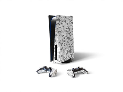 pewter salt camouflage Sony PS5 DIY Skin