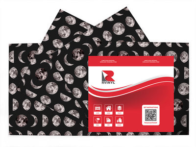 phasing moons astrology Craft Vinyl Sheet Pack