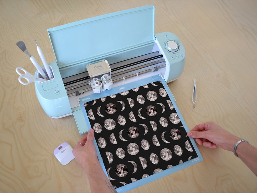 phasing moons astrology Cricut Compatible Vinyl