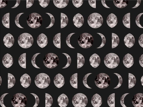 Phasing Moons Astrology Vinyl Wrap Pattern~Rwraps Series 914 Digitally Printed Vinyl Wrap~0