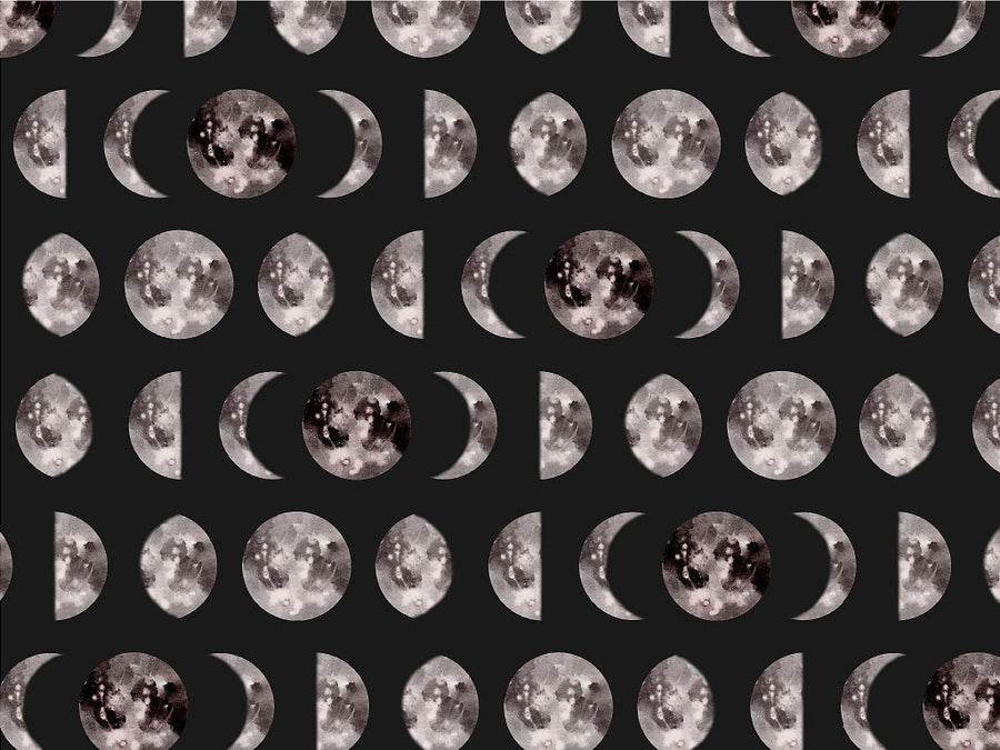 Phasing Moons Astrology Vinyl Wrap Pattern~Rwraps Series 914 Digitally Printed Vinyl Wrap~0