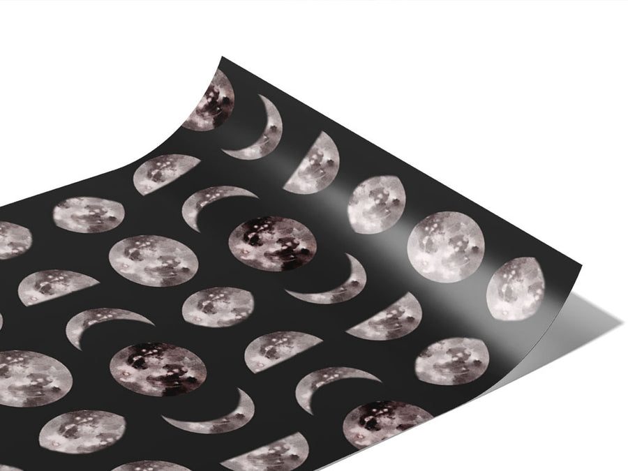 Phasing Moons Astrology Vinyl Wraps~Rwraps Series 914 Digitally Printed Vinyl Wrap~0