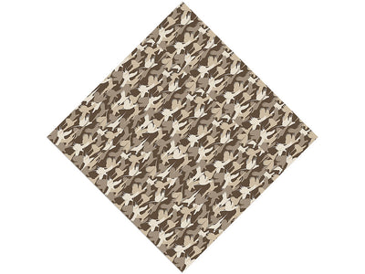 Pheasant Silhouette Camouflage Vinyl Wrap Pattern