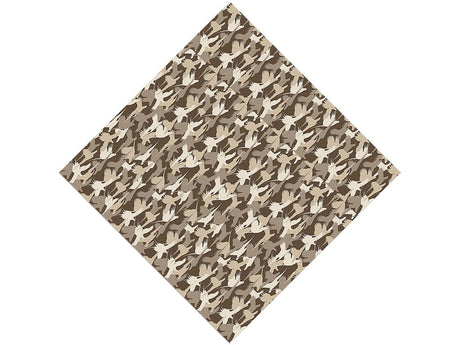 Pheasant Silhouette Camouflage Vinyl Wrap Pattern
