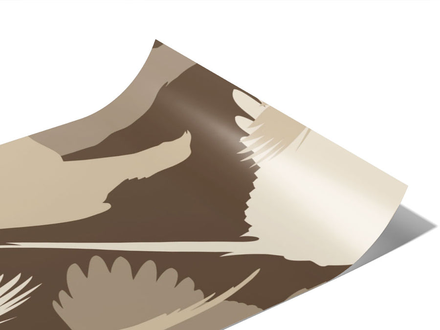 Pheasant Silhouette Camouflage Vinyl Wraps~Rwraps Series 914 Digitally Printed Vinyl Wrap~0