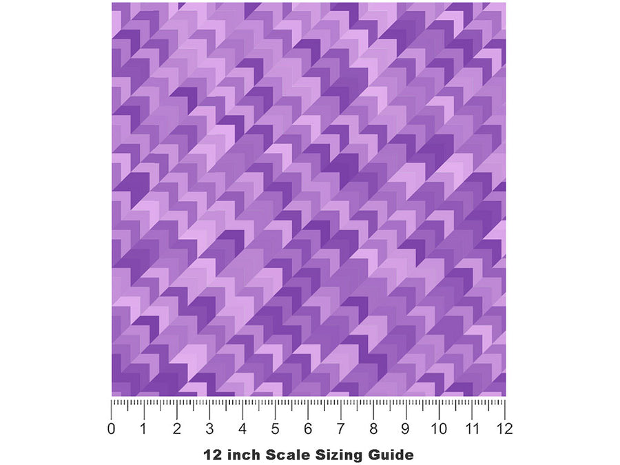 Phoenician Dye Abstract Vinyl Film Pattern Size 12 inch Scale~Rwraps Phoenician Dye Abstract Sizing Chart~2
