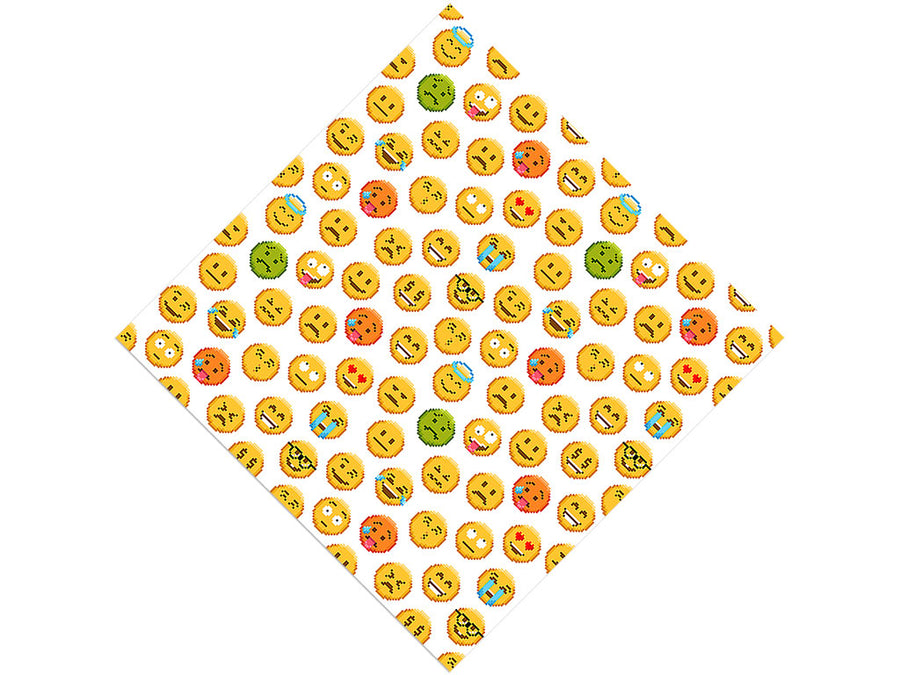 Phone Rip Emoji Vinyl Wrap Pattern