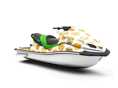 Phone Rip Emoji Jet Ski Vinyl Customized Wrap