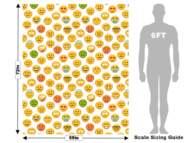 Phone Rip Emoji Vehicle Wrap Scale~Rwraps Series 914 Phone Rip Emoji Measurements~1