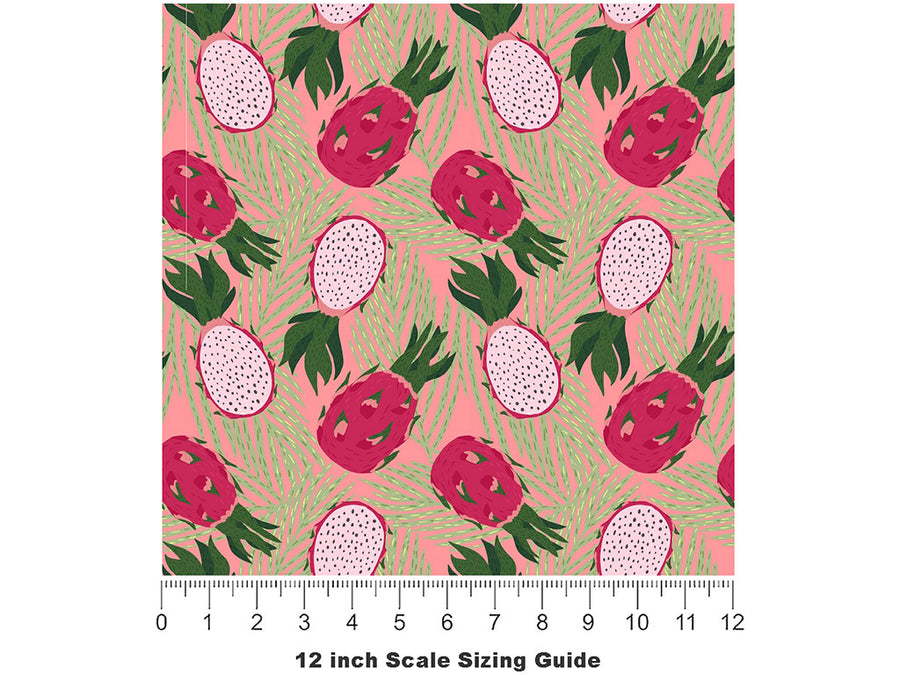 Physical Graffiti Fruit Vinyl Film Pattern Size 12 inch Scale~Rwraps Physical Graffiti Fruit Sizing Chart~2