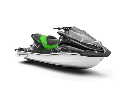 Picasso Black Marble Jet Ski Vinyl Customized Wrap