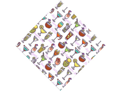 Picking Poisons Alcohol Vinyl Wrap Pattern