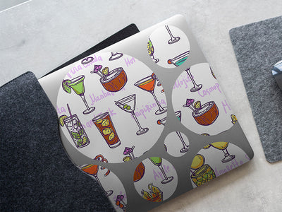 picking poisons alcohol DIY Laptop Stickers