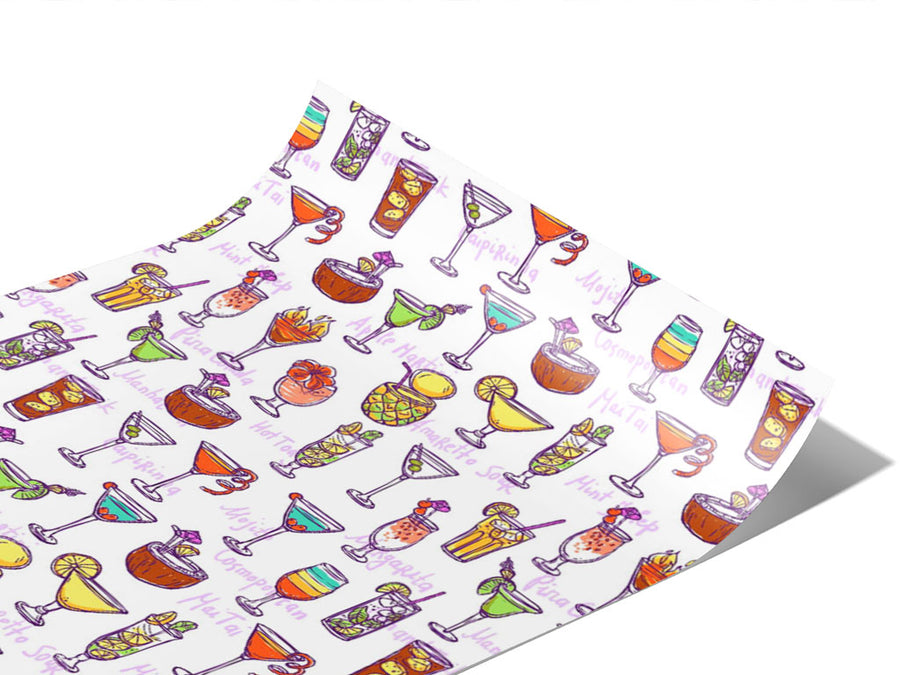 Picking Poisons Alcohol Vinyl Wraps~Rwraps Series 914 Digitally Printed Vinyl Wrap~0