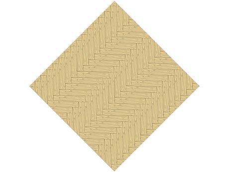 Pickled Oak Stain Wooden Parquet Vinyl Wrap Pattern