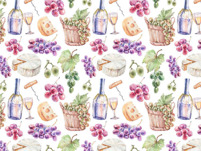 Picnic Charcuterie Alcohol Vinyl Wrap Pattern~Rwraps Series 914 Digitally Printed Vinyl Wrap~0