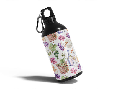 picnic charcuterie alcohol Water Bottle DIY Stickers