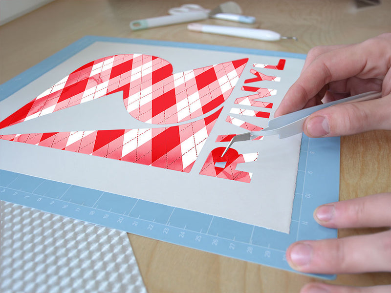 picnic date argyle Easy Weed Craft Vinyl