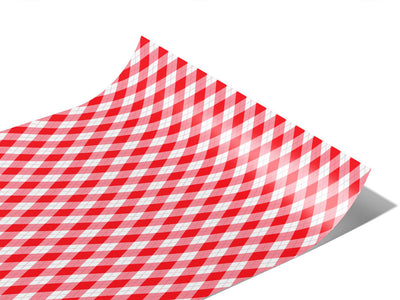 Picnic Date Argyle Vinyl Wraps~Rwraps Series 914 Digitally Printed Vinyl Wrap~0