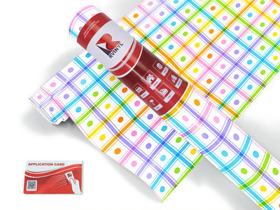 picnic date polka dot Craft Vinyl Roll