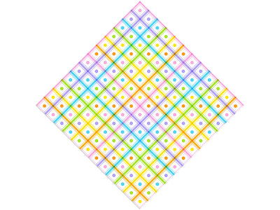 Picnic Date Polka Dot Vinyl Wrap Pattern