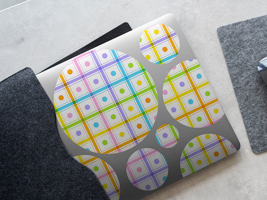 picnic date polka dot DIY Laptop Stickers
