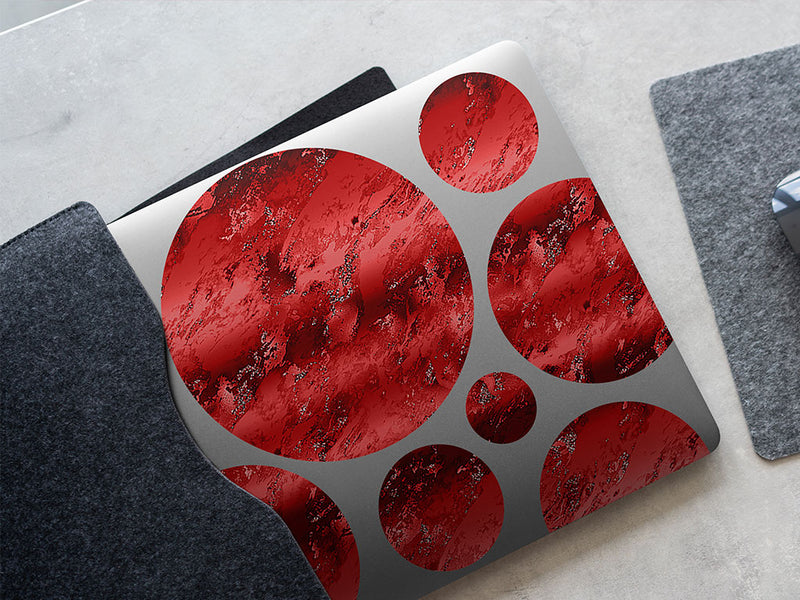 pigeon blood gemstone films DIY Laptop Stickers