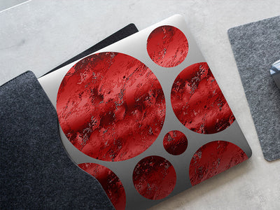 pigeon blood gemstone films DIY Laptop Stickers