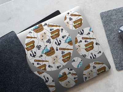 pilfer and plunder pirate DIY Laptop Stickers