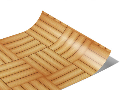 Pine  Wooden Parquet Vinyl Wraps~Rwraps Series 914 Digitally Printed Vinyl Wrap~1