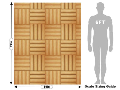Pine  Wooden Parquet Vehicle Wrap Scale~Rwraps Series 914 Pine  Wooden Parquet Measurements~2