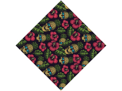 Pineapple Head Halloween Vinyl Wrap Pattern