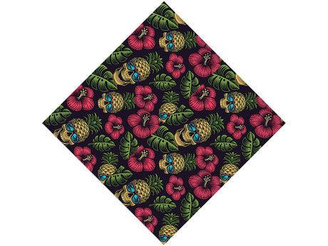 Pineapple Head Halloween Vinyl Wrap Pattern