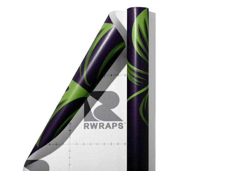 Pineapple Head Halloween Wrap Film Sheets~Rwraps Series 914 Pineapple Head Halloween Scrolled Sheet~3