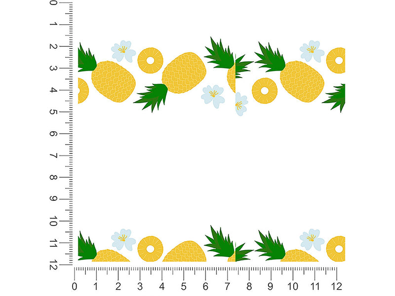 pineapple parade fruit 1ft x 1ft Craft Sheets