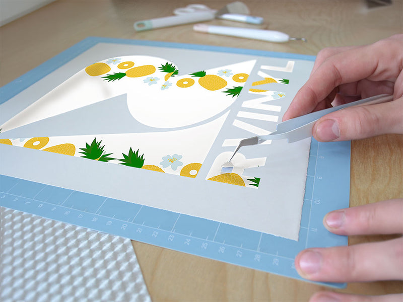 pineapple parade fruit Easy Weed Craft Vinyl