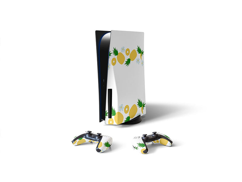 pineapple parade fruit Sony PS5 DIY Skin