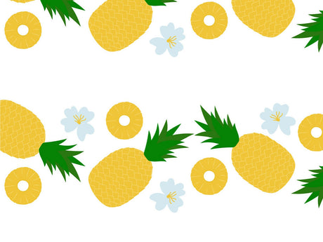 Pineapple Parade Fruit Vinyl Wrap Pattern~Rwraps Series 914 Digitally Printed Vinyl Wrap~0