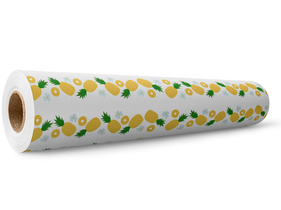 Pineapple Parade Fruit Wrap Film Wholesale Roll~Rwraps Series 914 Digitally Printed Vinyl Roll~5