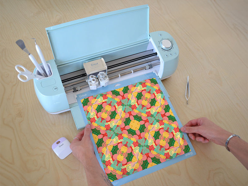 pineapple pleasure mosaic Cricut Compatible Vinyl