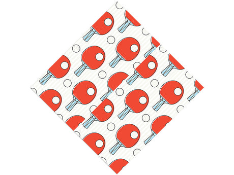 Ping Pong Sport Vinyl Wrap Pattern