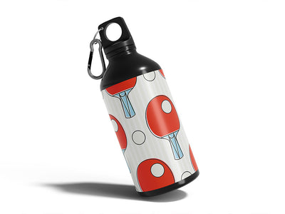 ping pong sport Water Bottle DIY Stickers