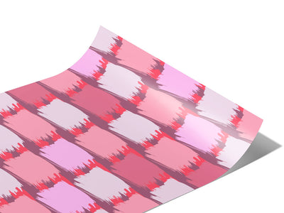 Pink  Brick Vinyl Wraps~Rwraps Series 914 Digitally Printed Vinyl Wrap~1