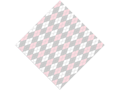 Pink Blockers Argyle Vinyl Wrap Pattern