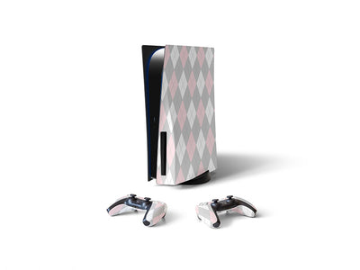 pink blockers argyle Sony PS5 DIY Skin