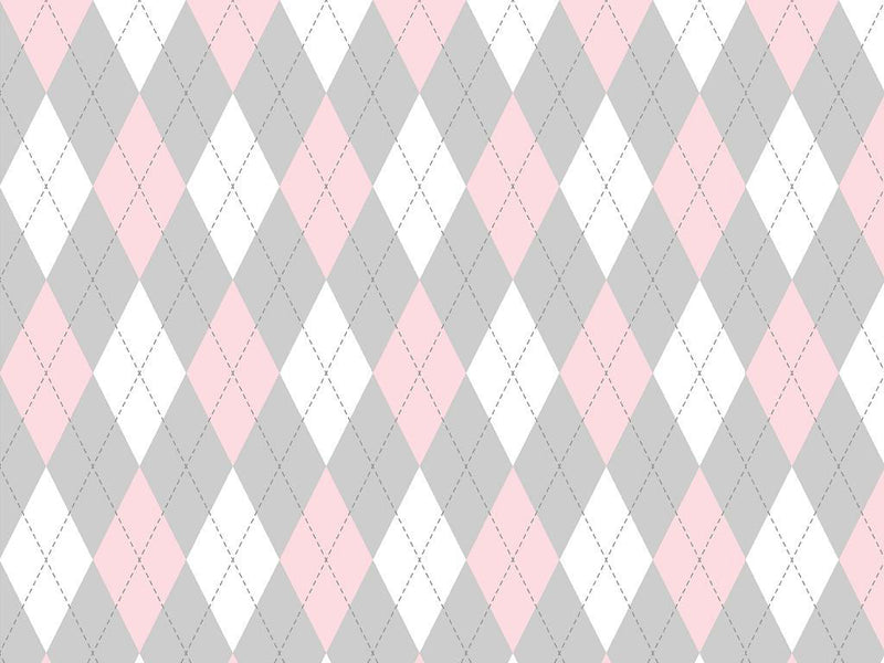 Pink Blockers Argyle Vinyl Wrap Pattern~Rwraps Series 914 Digitally Printed Vinyl Wrap~0
