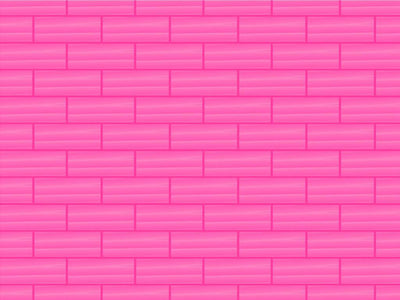 Pink  Brick Vinyl Wrap Pattern~Rwraps Series 914 Digitally Printed Vinyl Wrap~0