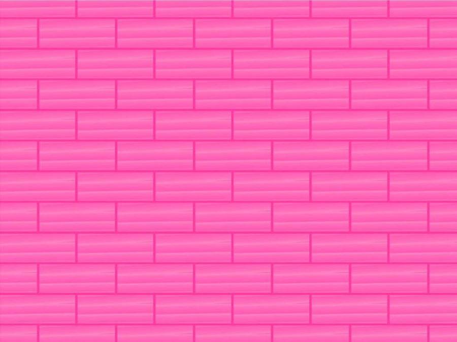 Pink  Brick Vinyl Wrap Pattern~Rwraps Series 914 Digitally Printed Vinyl Wrap~0