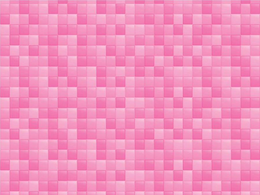 Pink Tile Vinyl Wrap Pattern~Rwraps Series 914 Digitally Printed Vinyl Wrap~0