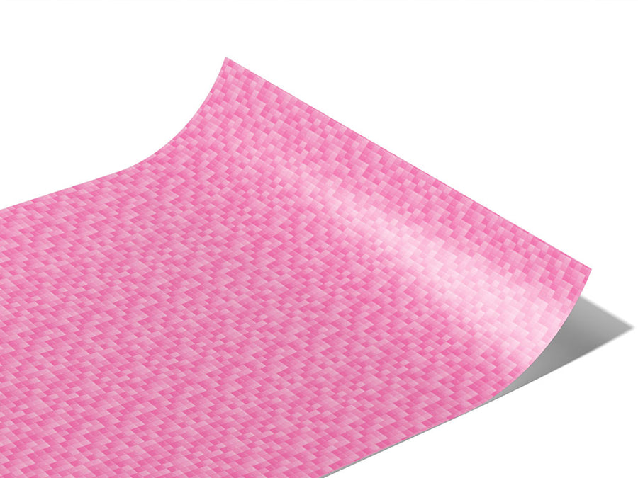Pink Tile Vinyl Wraps~Rwraps Series 914 Digitally Printed Vinyl Wrap~1